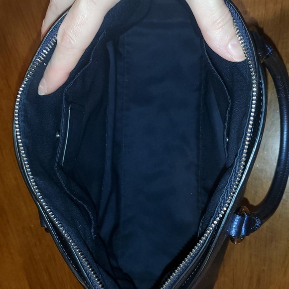 Coach Metallic Blue Mia Bag - Picture 10 of 15